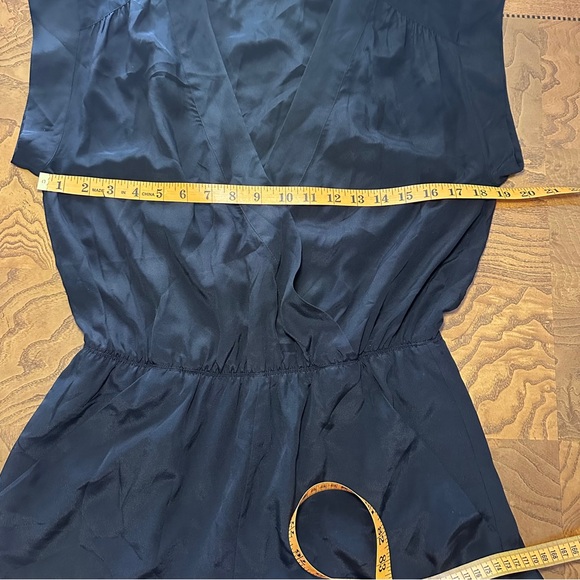 Babaton Black 100% Silk Romper, Pockets, Resort, Beach, Heritage, Lightweight - Picture 11 of 13